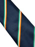 navy dark blue tie with Irish Ireland flag design